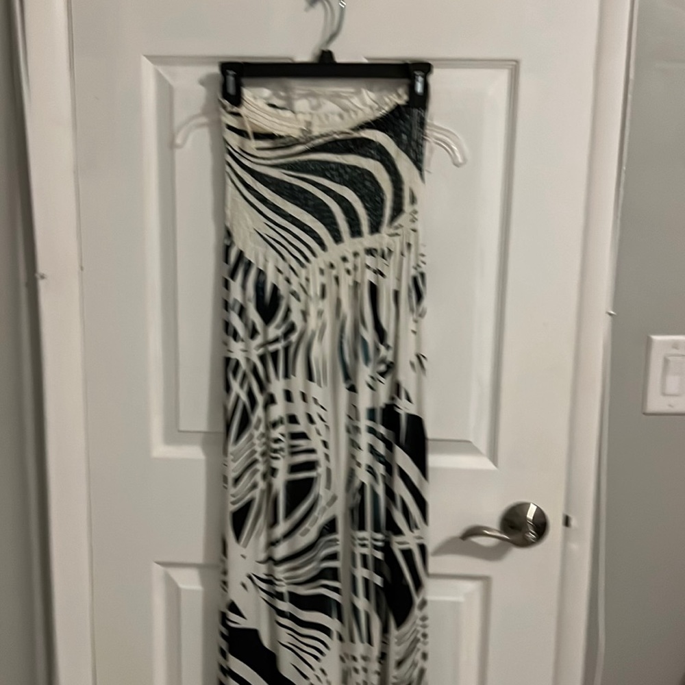 Strapless summer dress